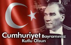 Cumhuriyetimizin 90. Kuruluş Yılı Kutlu Olsun...