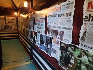 Erzurum AK Gençlik’ten “Karanlık 28 Şubat” odasına yoğun ilgi