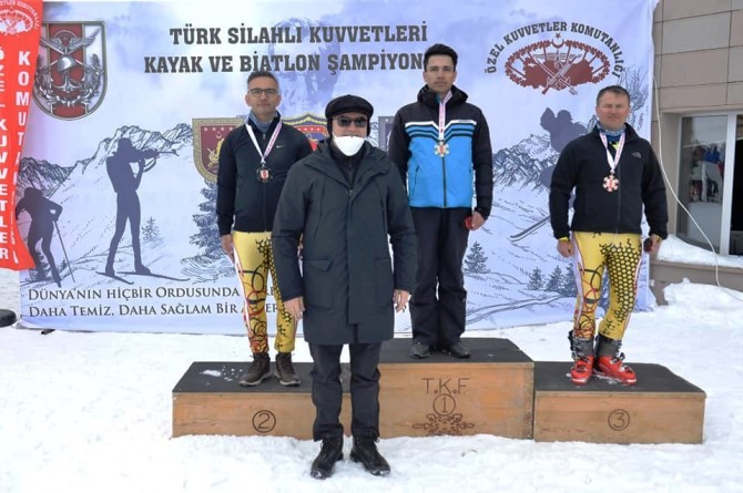 Türk Silahlı Kuvvetleri Kayak ve Biatlon Müsabakaları" sona erdi