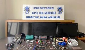 Erzurum polisinden sıkı denetim..200 bin TL’lik hırsızlık failleri yakalandı
