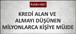 Erken ödeme tazminatı kaldırıldı...