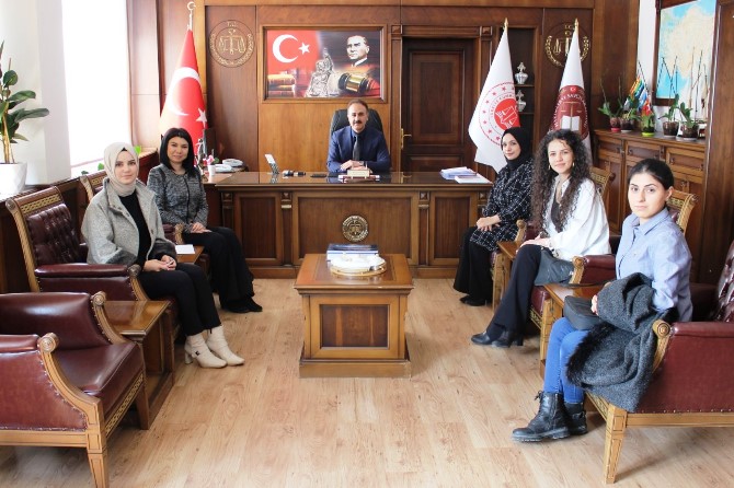 UCİM’den  Erzurum Cumhuriyet Başsavcısı Tuncel’e Ziyaret