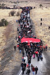 ER-VAK'tan Tabyalar yürüyüşüne teşekkür