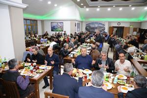 Erzurum Orman Bölge Müdürlüğü personeli iftar yemeğinde bir araya geldi