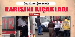 Erzurum'da kadına şiddet... Eşi belinden bıçakladı...