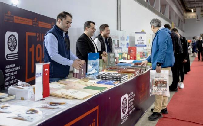 Atatürk Üniversitesi Erzurum Kitap Fuarında