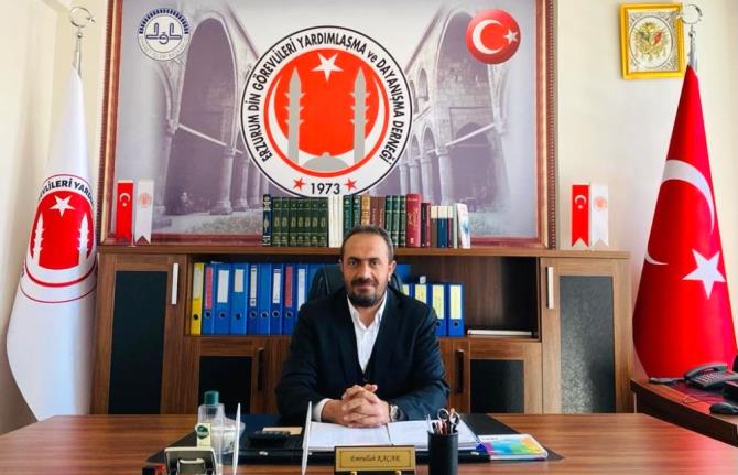 Erzurum Din Görevlileri yeniden Emrullah Kaçar dedi