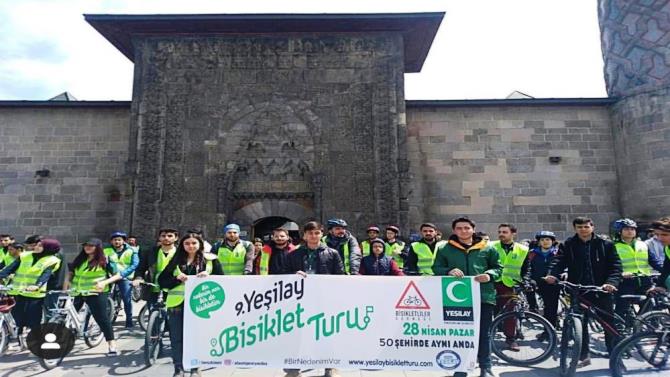 Erzurum’da pedallar bağımlılıktan uzak nesiller için çevrilecek