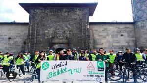 Erzurum’da pedallar bağımlılıktan uzak nesiller için çevrilecek