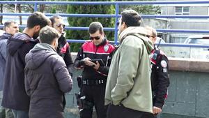 Erzurum’da polis bölgelerinde uygulama yaptı