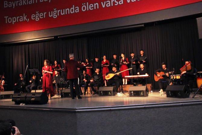 Raci Alkır Güzel Sanatlar Lisesi bahar konseri takdir topladı