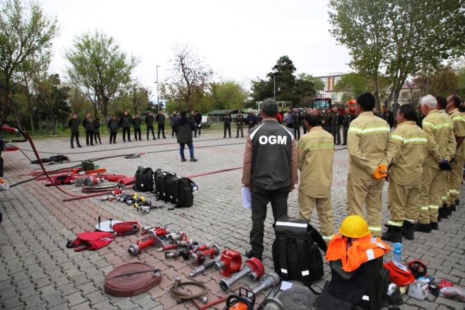 'Alev savaşçıları' göreve hazır