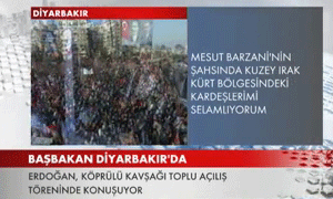 TRT'den Erdoğan'a 'Kürdistan' sansürü!