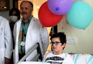 Kalbi delik 9 yaşında ki çocuk, Erzurum Şehir Hastanesi’nde sağlığına kavuştu