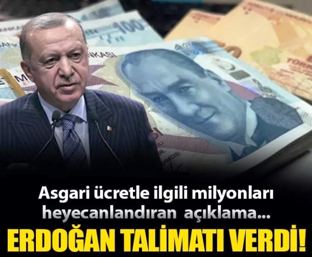 Milyonlarca çalışanı heyecanlandıran gelişme! Cumhurbaşkanı Erdoğan talimatı verdi