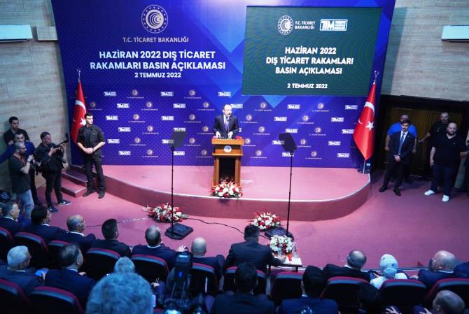 Haziranda 23,4 milyar dolarla tarihin en yüksek aylık ihracatına ulaşıldı