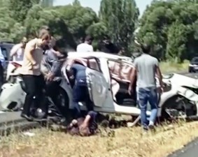 Erzurum’da feci kaza: 1 ölü 3 yaralı