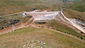 Köşk barajında çalışmalar aralıksız devam ediyor