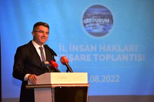 Erzurum’da "İl İnsan Hakları İstişare Toplantısı" düzenlendi