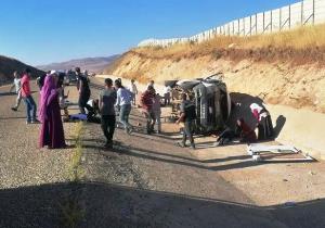 Erzurum’da feci kaza: 1 ölü, 8 yaralı