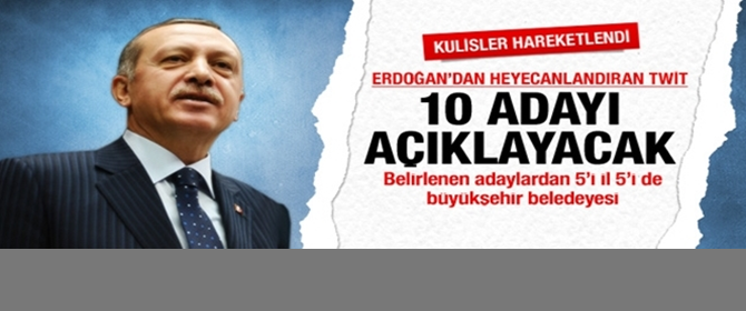 Flaş.. Başbakan Erdoğan: Adaylarımızı Yarın Açıklıyoruz