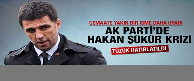 AK Parti'den Hakan Şükür'e uyarı!