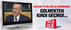 Bahçeli'yi hiç böyle görmediniz! İZLE