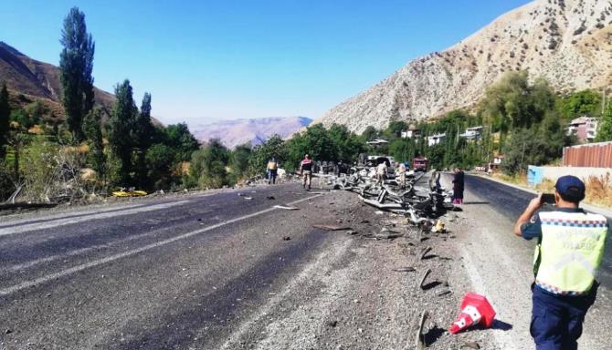 Erzurum’da feci kaza: 1 ölü