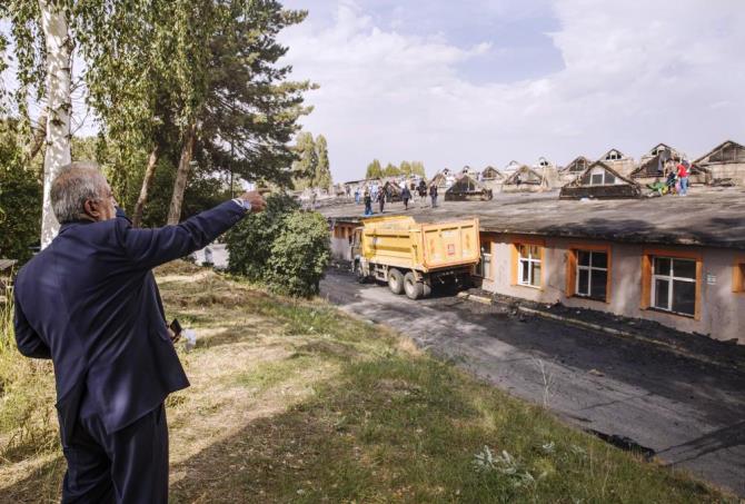 Rektör Çomaklı, merkezi yemekhanede incelemelerde bulundu