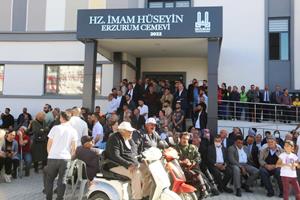 Cumhurbaşkanı Erdoğan, Hz. İmam Hüseyin Erzurum Cemevi’nin açılışını telekonferans ile yaptı