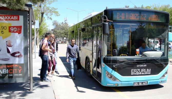 Erzurum’da ulaşımda yapılan indirim Türkiye’de örnek gösteriliyor