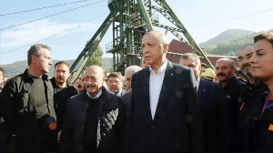 Cumhurbaşkanı Erdoğan maden bölgesinde! Can kaybı 41'e yükseldi
