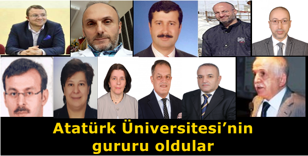 Atatürk Üniversitesi’nin gururu oldular