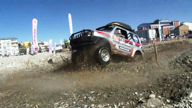 Off-road tutkunları Erzurum’da buluştu