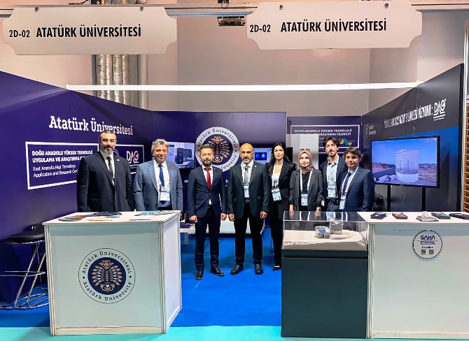 Atatürk Üniversitesi, SAHA EXPO Fuarında Yeteneklerini Sergiliyor