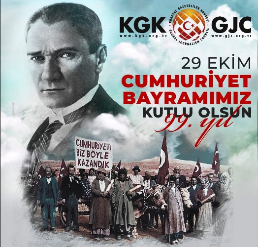 KGK Genel Başkanı Dim: “Yaşasın Cumhuriyet”