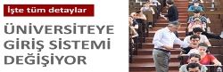 Üniversiteye giriş için 5 sınavlı yeni sistem