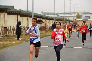 Erzurum’da atletizm kros yarışları düzenlendi