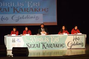 Erzurum’da ‘Diriliş eri Sezai Karakoç’ paneli