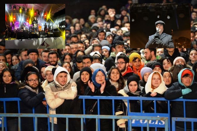 Palandöken Kayak Merkezi'nin açılışında Merve Özbey rüzgârı esti