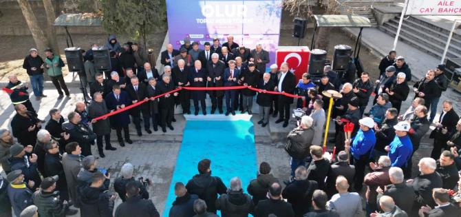 Büyükşehir Olur’daki yatırımlarını hizmete açtı