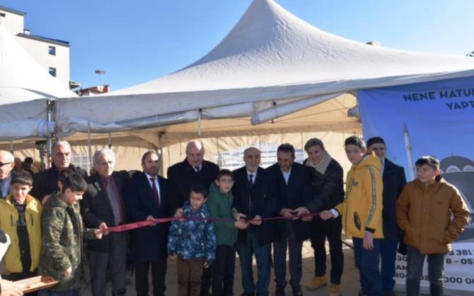 Nene Hatun Camii Külliyesi’ne ev hanımlarından anlamlı destek