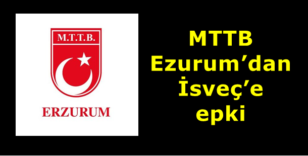 MTTB Erzurum’dan İsveç’e tepki