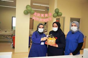 Erzurum Şehir Hastanesi Çocuk Palyatif Merkezinde aile şefkatinde hizmet