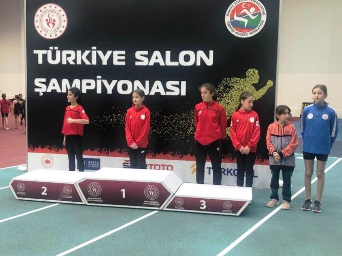 Atletizm şampiyonasından 2 madalya daha geldi