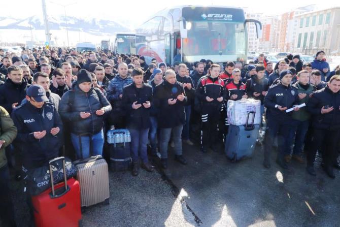 Emniyet depremzedeler için seferber oldu