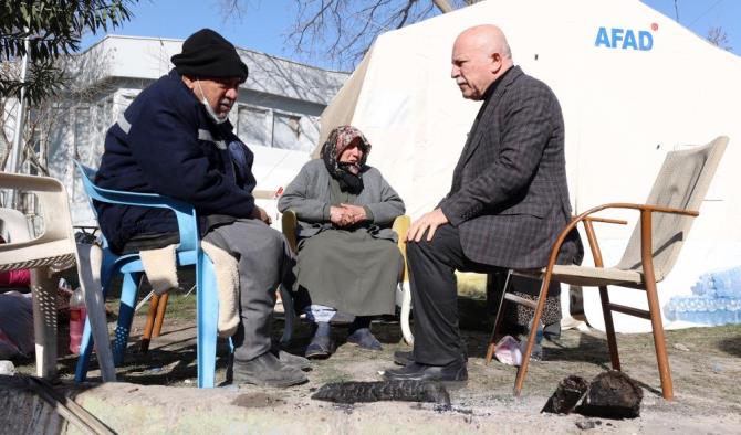 Erzurum felaket bölgesine adeta can simidi oldu