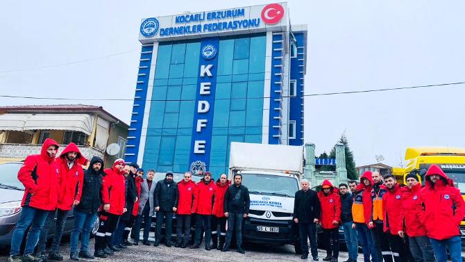 KEDFE Arama Kurtarma ekipleri 5 canı kurtardı