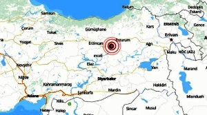 Erzurum’da deprem