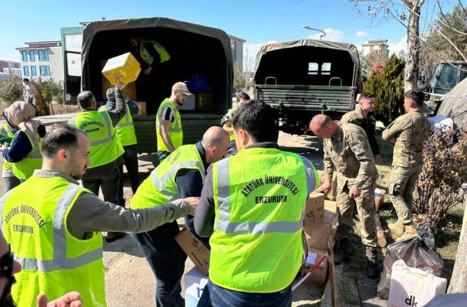 Gezici hayvan hastanesi deprem bölgesinde